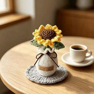 Sunflower Keepsake Jar — product photograph